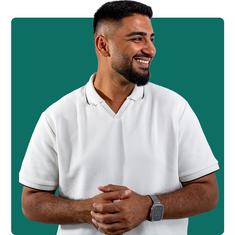 Hamza, Teammitglied von Patrick Rettler-Koch